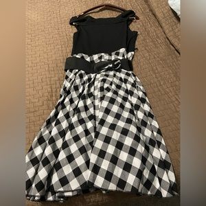 Belted summer dress